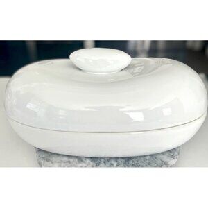 ASA Bread Crock Ceramic Pot White Portugal